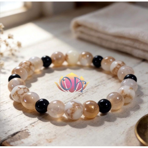 PULSEIRA ANCESTRAL COM TURMALINAS - ALQUIMIA BRANCA